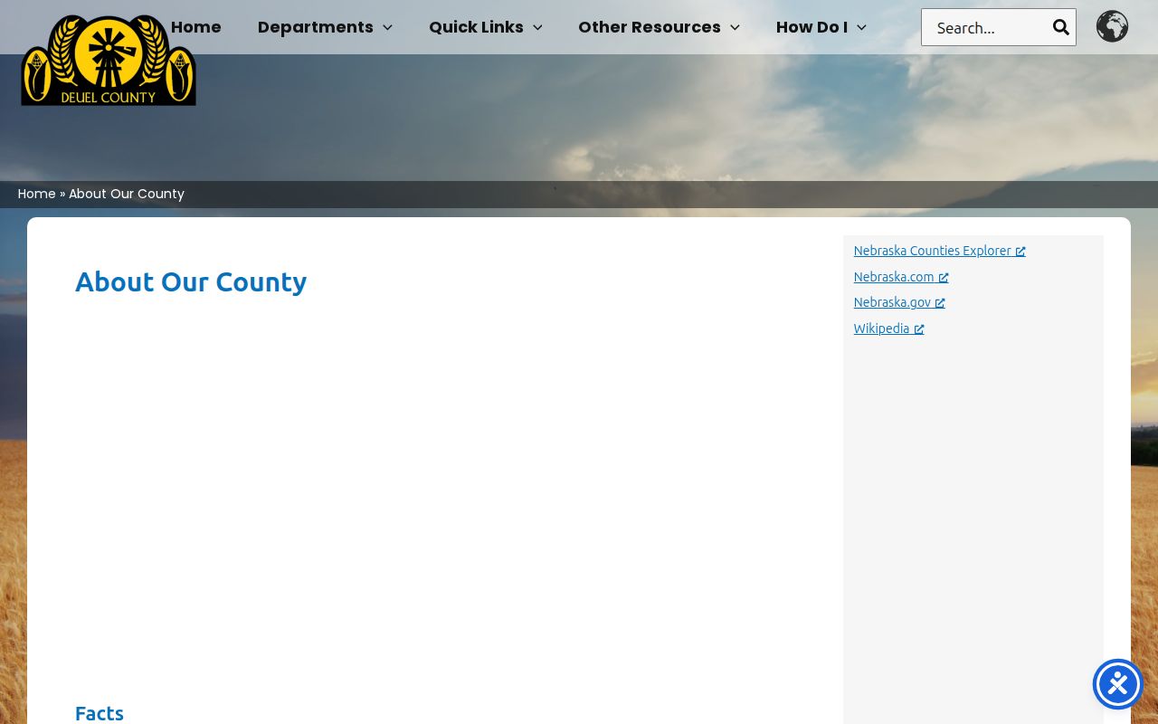 Deuel County bench warrant lookup reference showing courthouse history
